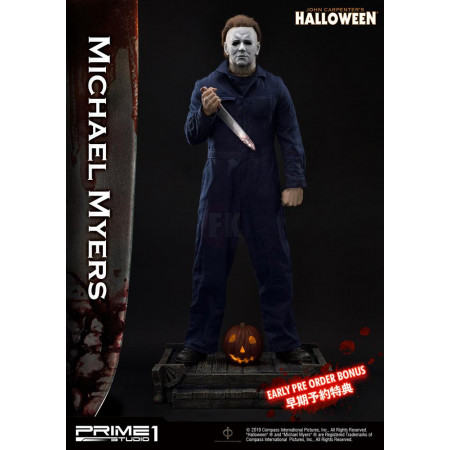 Halloween socha 1/2 Michael Myers Bonus Version 107 cm